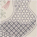 Kit Sashiko Panneau La Rivière au Bambou