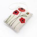 Kit Broderie - Porte Clés Coquelicots