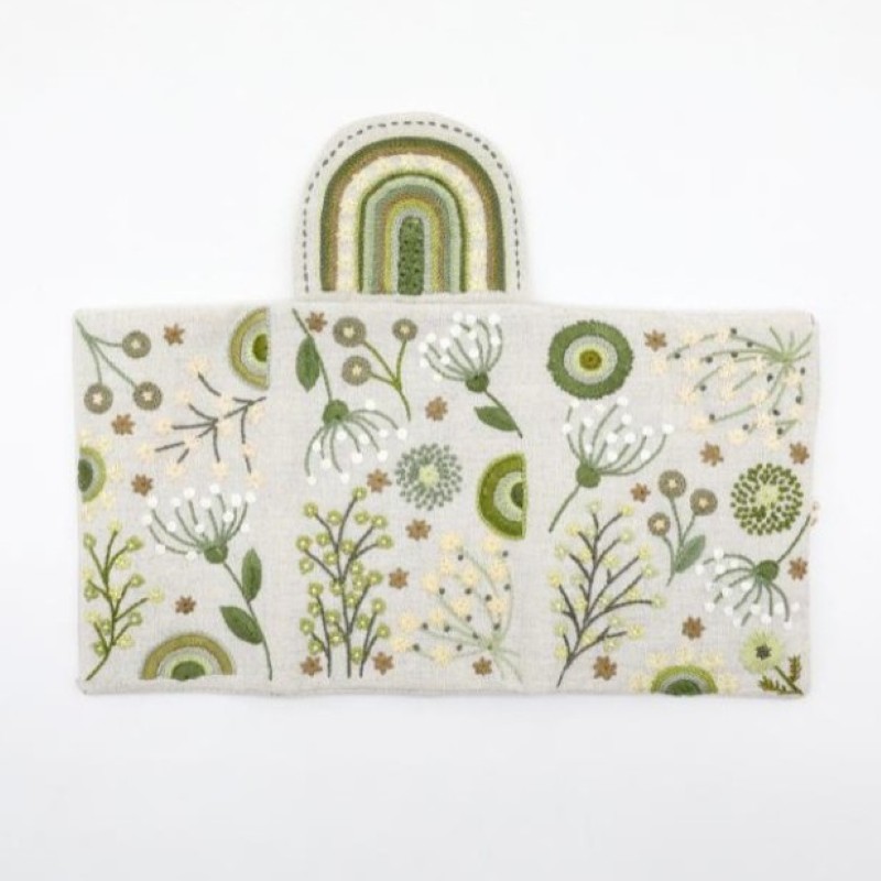 Kit Broderie "Porte Ciseaux - Olive"