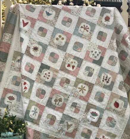 Modèle Patchwork Market Garden Quilt de Anni Downs