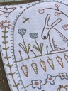 Modèle Patchwork Rabbit in the Veggie Needle Book  de Anni Downs