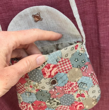 Modèle Patchwork Tread Gently Bag de Anni Downs