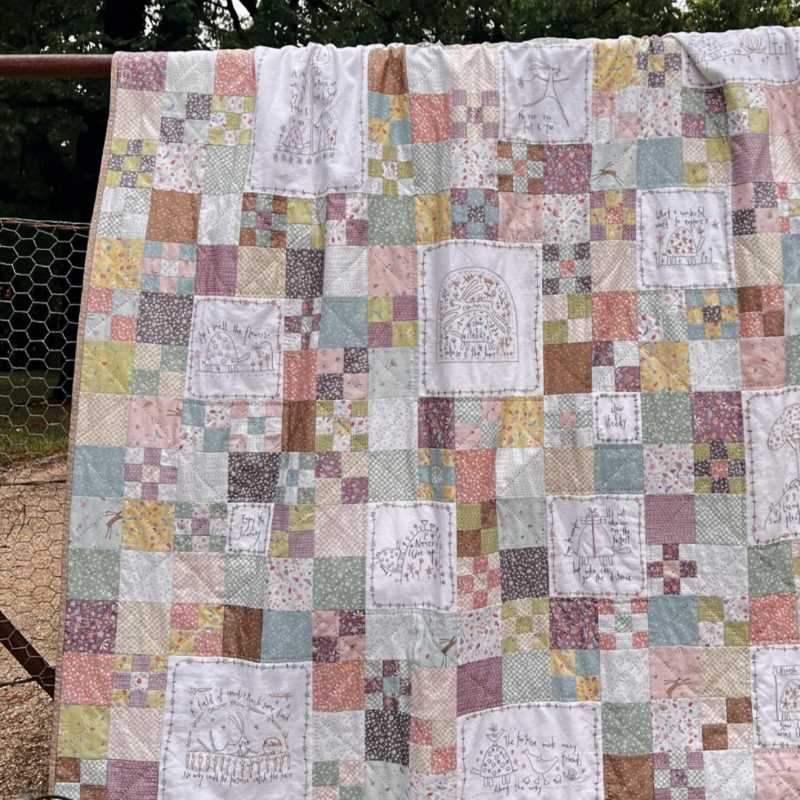 Modèle Patchwork The Slow and Steady Quilt - Anni Downs