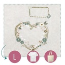 Kit Broderie Easy Custo - Planche Coeur