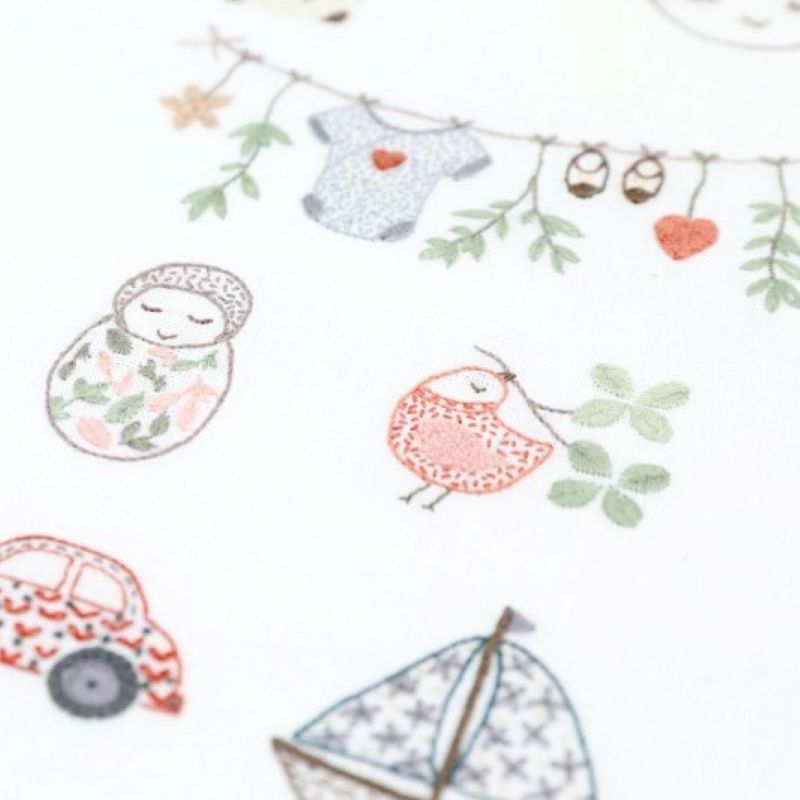 Kit Broderie Easy Custo - Planche Enfant
