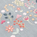 Kit Broderie Easy Custo - Planche Flora