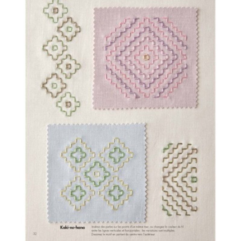 Livre Broderie "Sashiko Perlé"