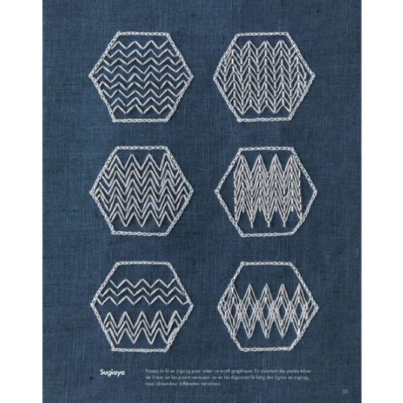 Livre Broderie "Sashiko Perlé"
