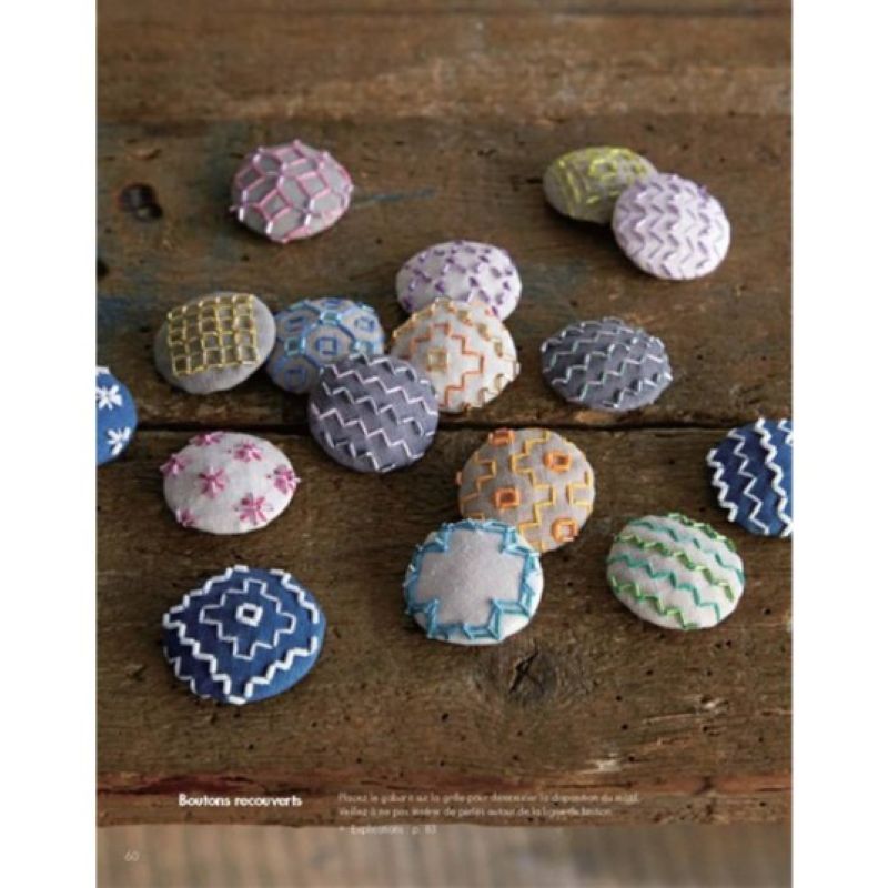 Livre Broderie "Sashiko Perlé"
