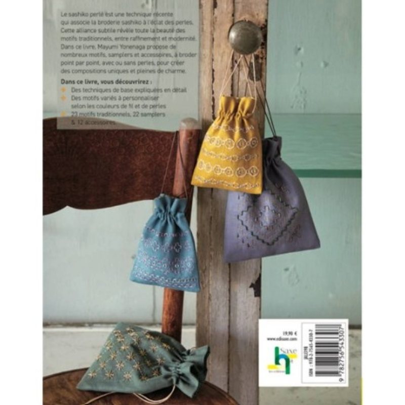 Livre Broderie "Sashiko Perlé"