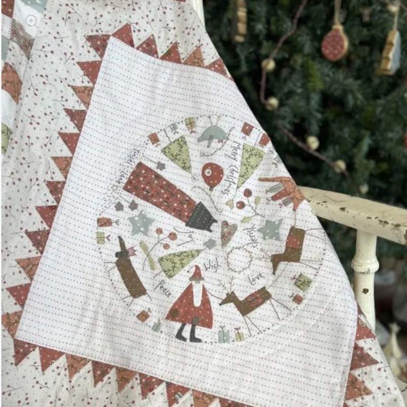 Modèle Patchwork Tinsel Lane Quilt - Anni Downs