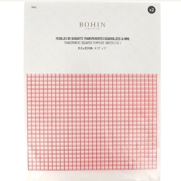 Feuille de Rhodoid pour Gabarit 21x28cm