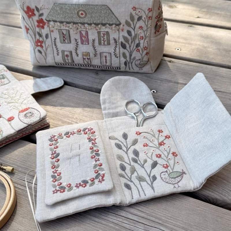 Kit Broderie - Porte Ciseaux & Aiguilles des Brodeuses