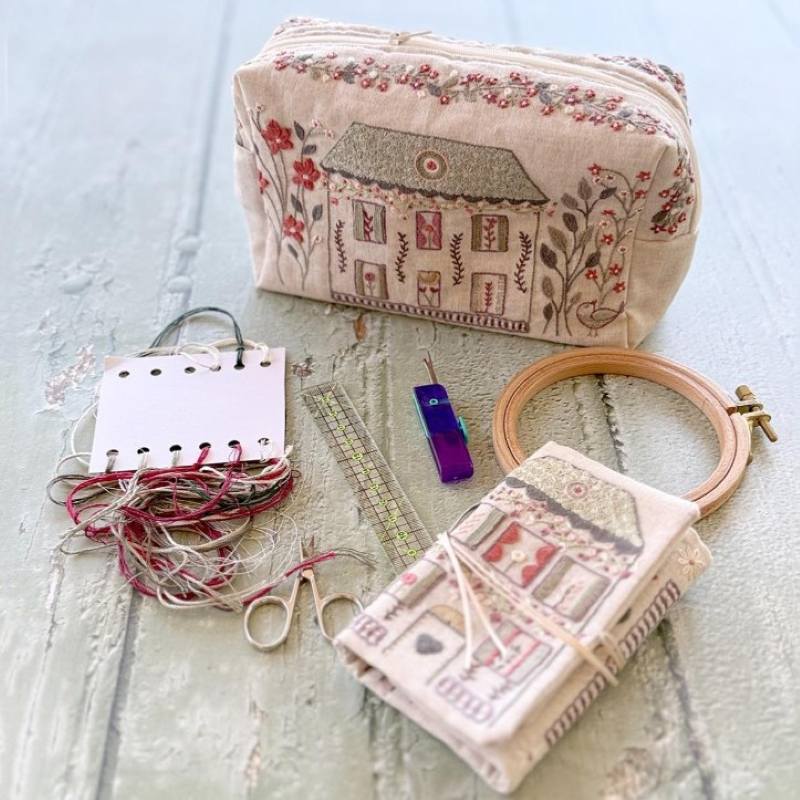 Kit Broderie - Porte Ciseaux & Aiguilles des Brodeuses