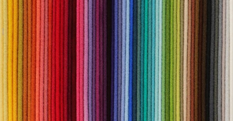 Assortiment de 10 Lainages Sue Spargo "Rouge & Gris" - Roll