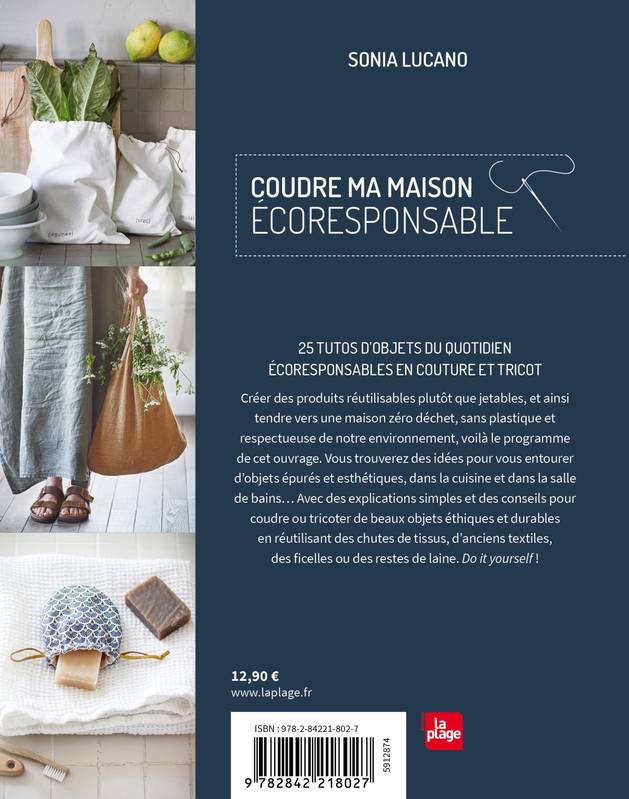 Livre "Coudre ma Maison Ecoresponsable"