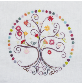 Kit Broderie &quot;Zen - Arbre de Vie n°7&quot;