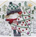 Kit Broderie "Salomé à la Montagne"