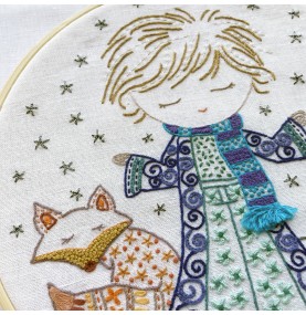 Kit Broderie "Sur la Planête de Sacha"