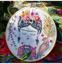 Kit de Broderie - &quot;Jolie Frida&quot;