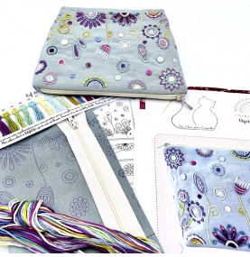 Kit Broderie "Trousse Bleue"