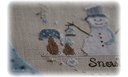 Modèle Points Comptés - Snowly Petit Bonhomme de Neige