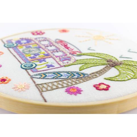 Kit Broderie "Road Trip à Miami"