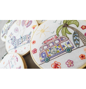 Kit Broderie "Road Trip à Miami"