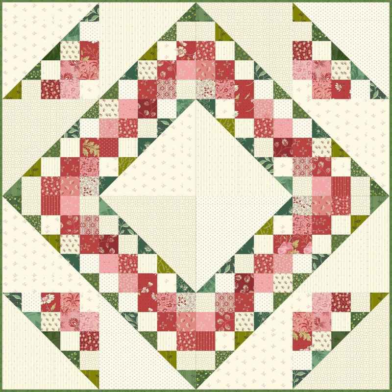 Modèle Patchwork Christmas Trio Edyta Sitar