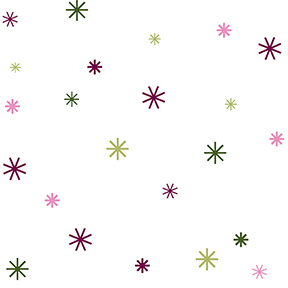 Tissu Patchwork Stitch Cats, Stars