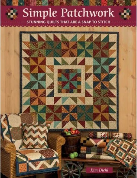 Livre Patchwork "Simple Patchwork" Kim Diehl