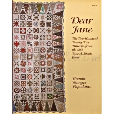 Livre Patchwork "Dear Jane" Brenda Manges Papadakis