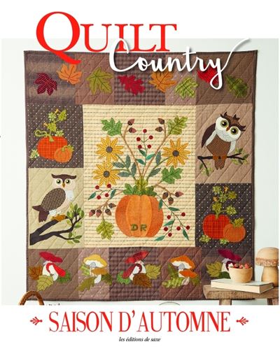 Magazine Patchwork - Quilt Country n° 74 - PRECOMMANDE