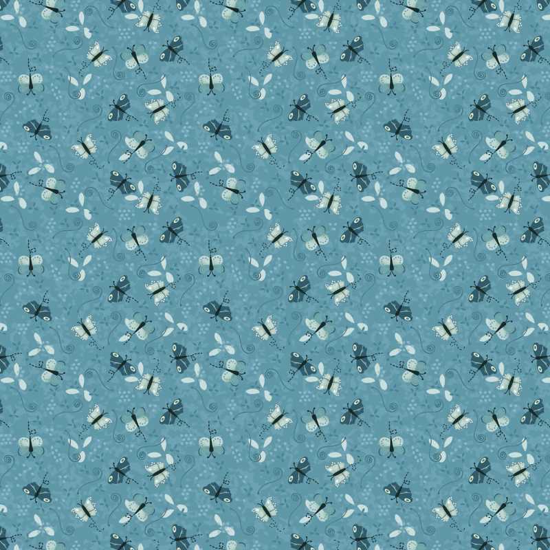 Tissu Patchwork Something Blue, Something Borrowed Col. 103, Coupon