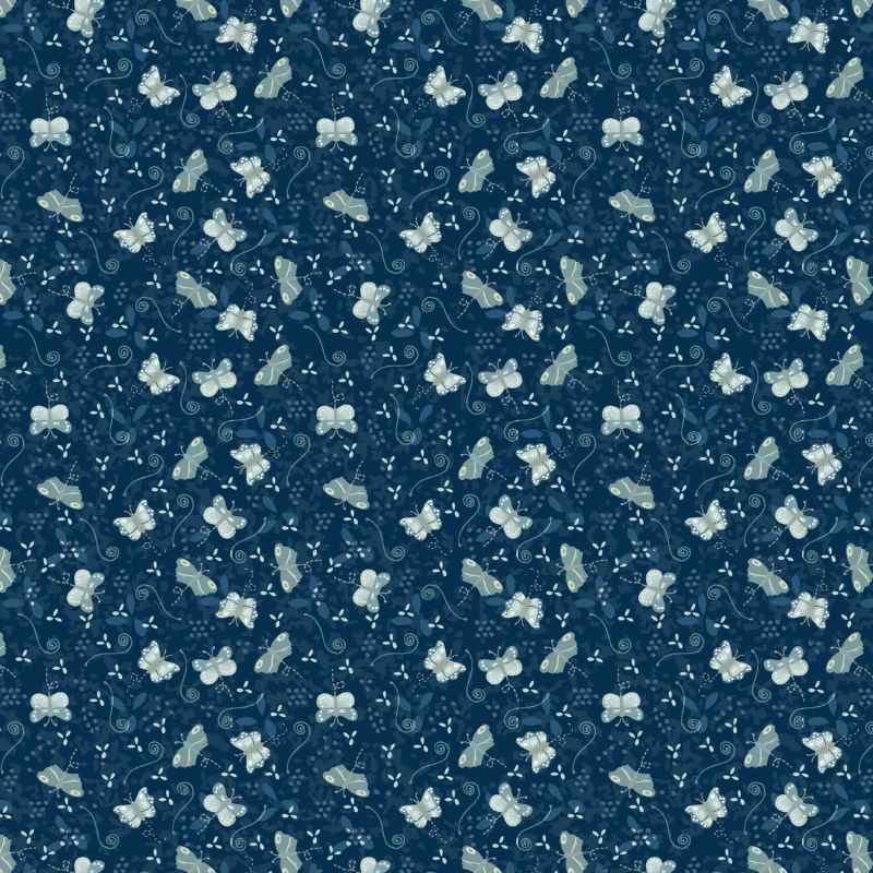 Tissu Patchwork Something Blue, Something Borrowed Col. 104, Coupon