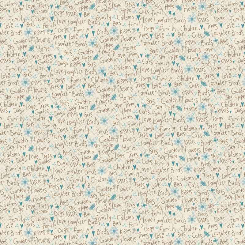 Tissu Patchwork Something Blue, Something Borrowed Col. 109, Coupon