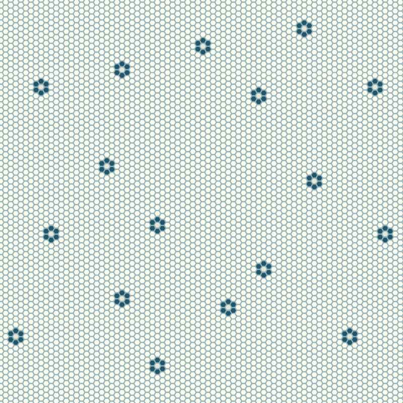 Tissu Patchwork Something Blue, Something Borrowed Col. 113, Coupon