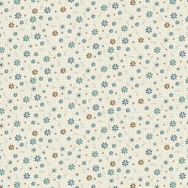 Tissu Patchwork Something Blue, Something Borrowed Col. 115, Coupon