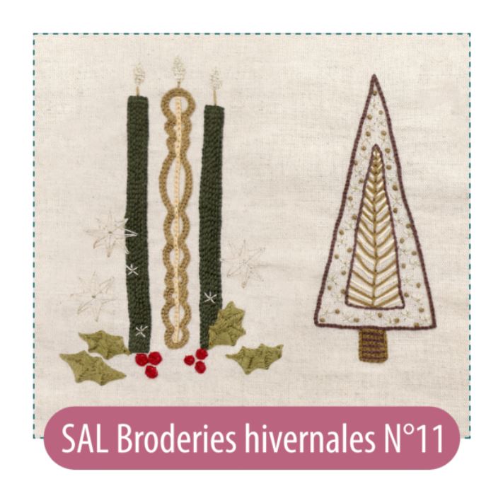 Kit Broderie Hivernales - N°11 (SAL)