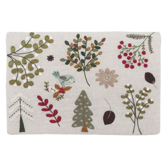 Kit Broderie "Pochette Fleurie Gaëlle"