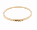 Tambour à broder en hêtre, diamètre 25 cm