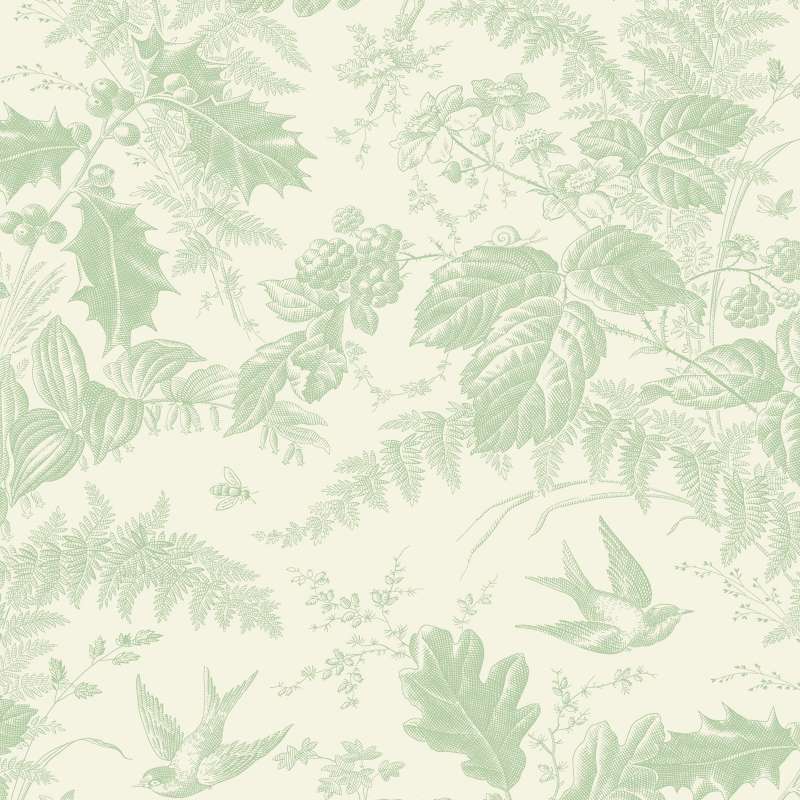Tissu Patchwork Pebbles "Woodland Mint"