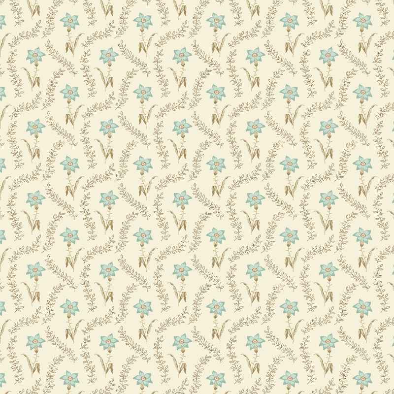 Tissu Patchwork Pebbles "Daffodils Frost", Coupon