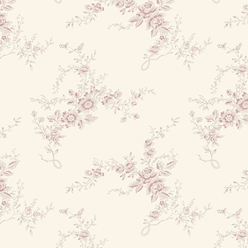 Tissu Patchwork Pebbles "Bells Rose"