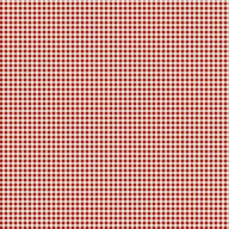 Tissu Patchwork Cosy House "Petite Gingham Garnet"