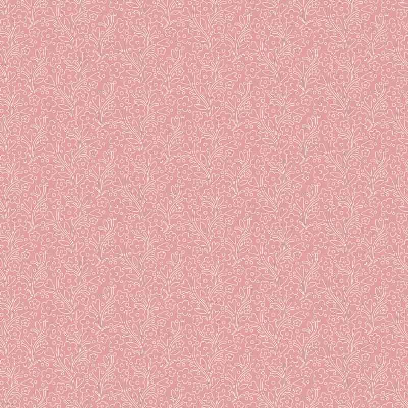 Tissu Patchwork Cosy House "Dainty Flower Blush"