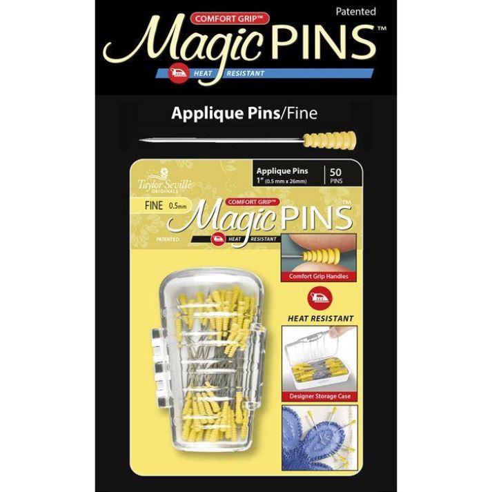 Epingles à Appliqué "Fine" - Magic Pins - Boite de 50