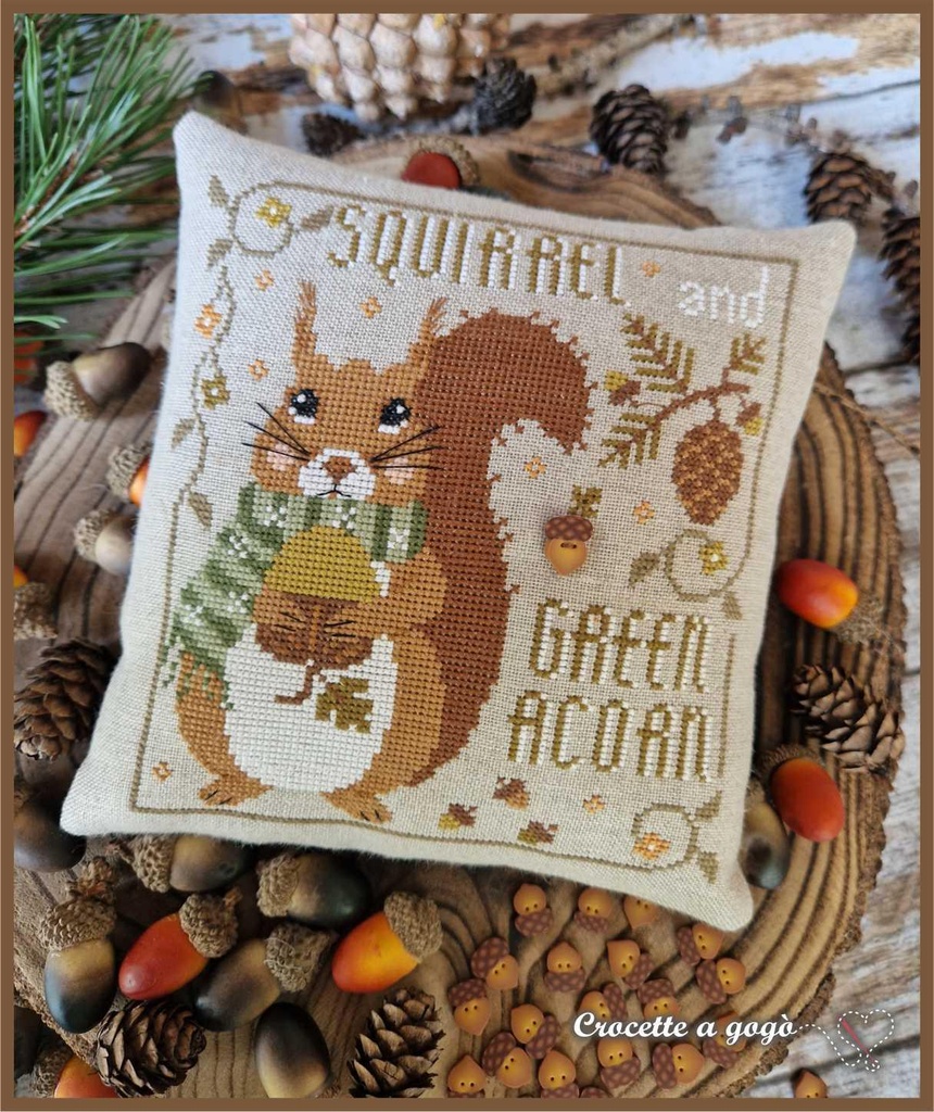 Modèle Points Comptés - Little Squirrel