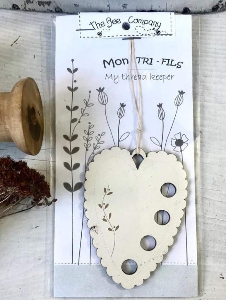 Coeur  "Tri Fils" Grand Crème