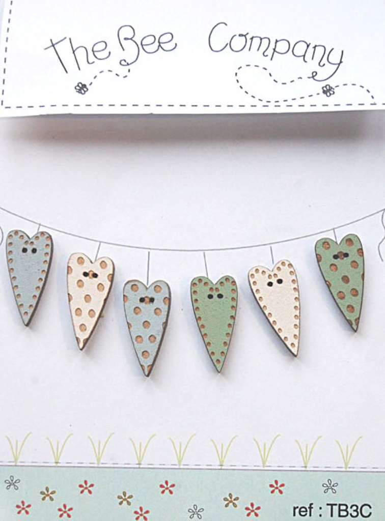 Boutons "Coeurs"